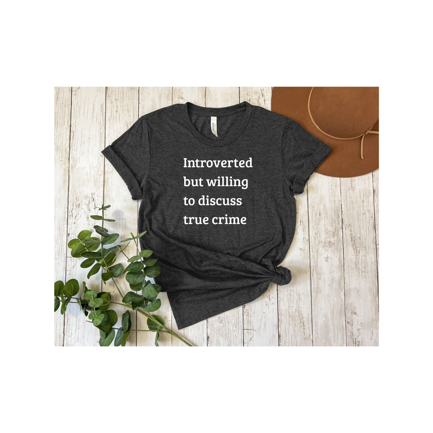 Introverted But Willing to Discuss T-Shirt