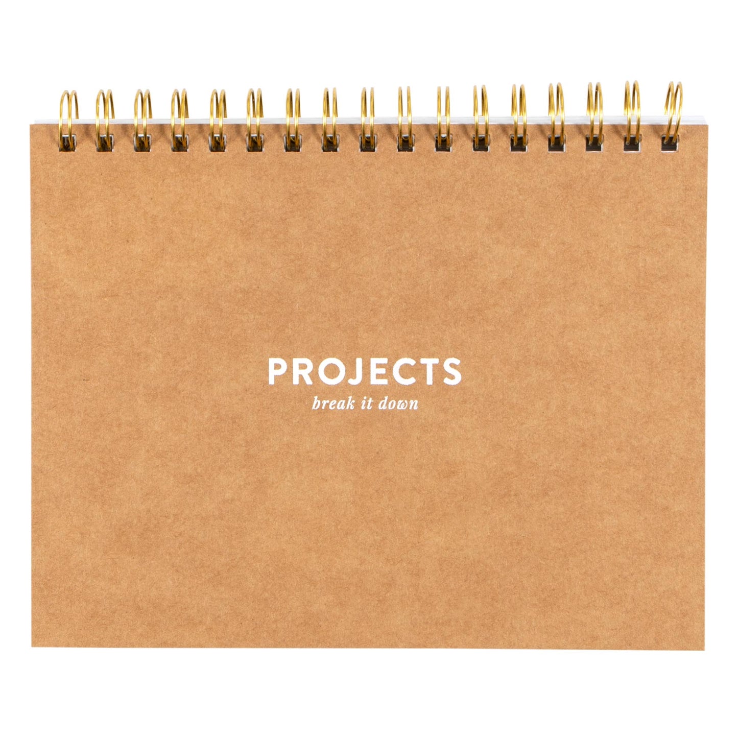Undated Spiral Project Planner