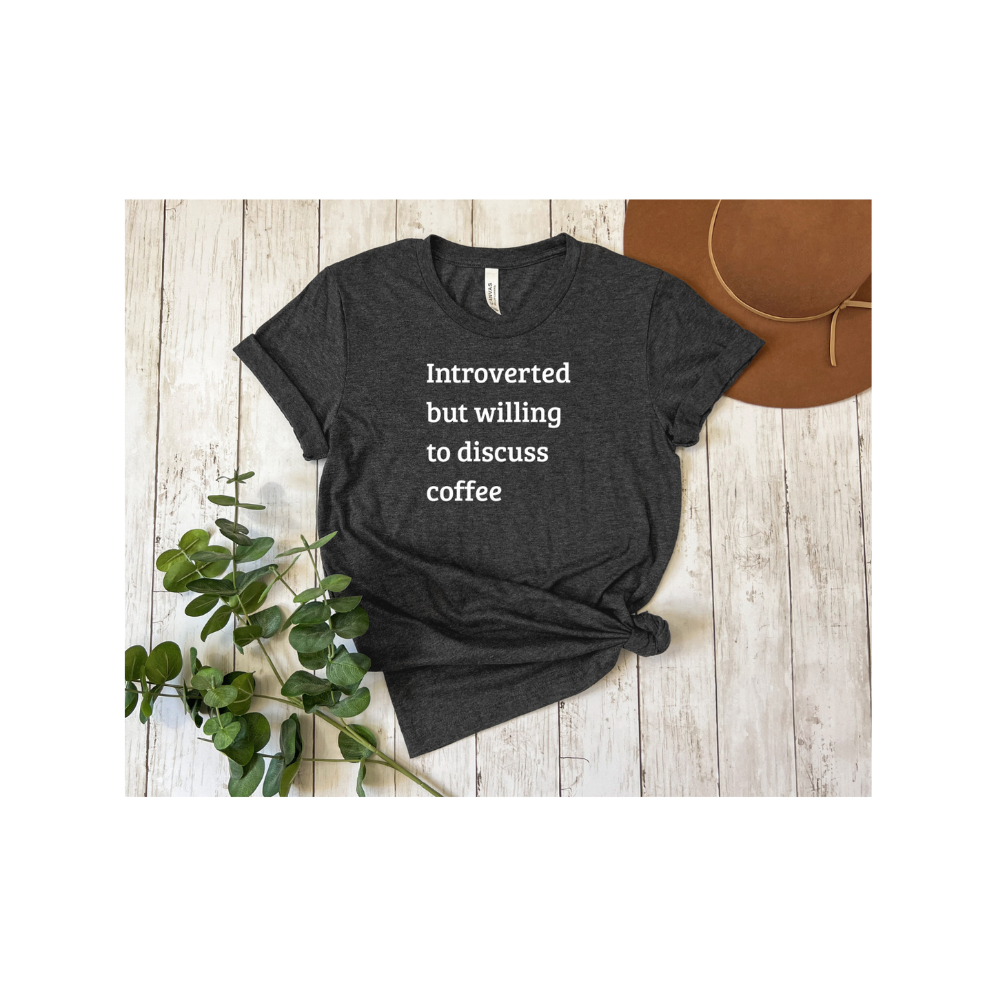 Introverted But Willing to Discuss T-Shirt