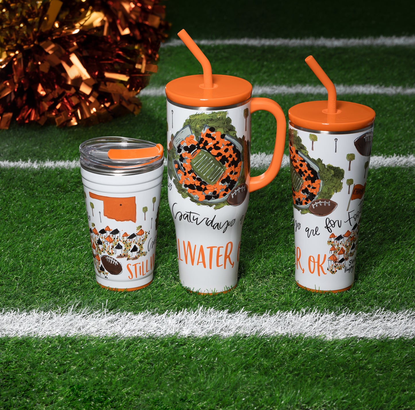 Saturdays in Stillwater Straw Tumbler (32oz)