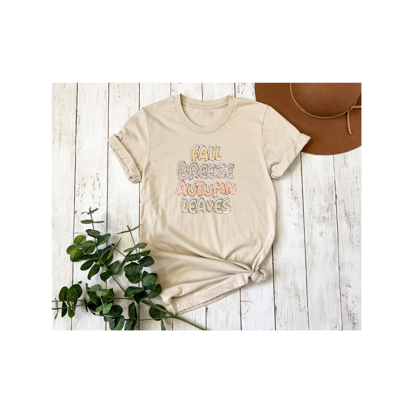 Fall Breeze Autumn Leaves T-Shirt