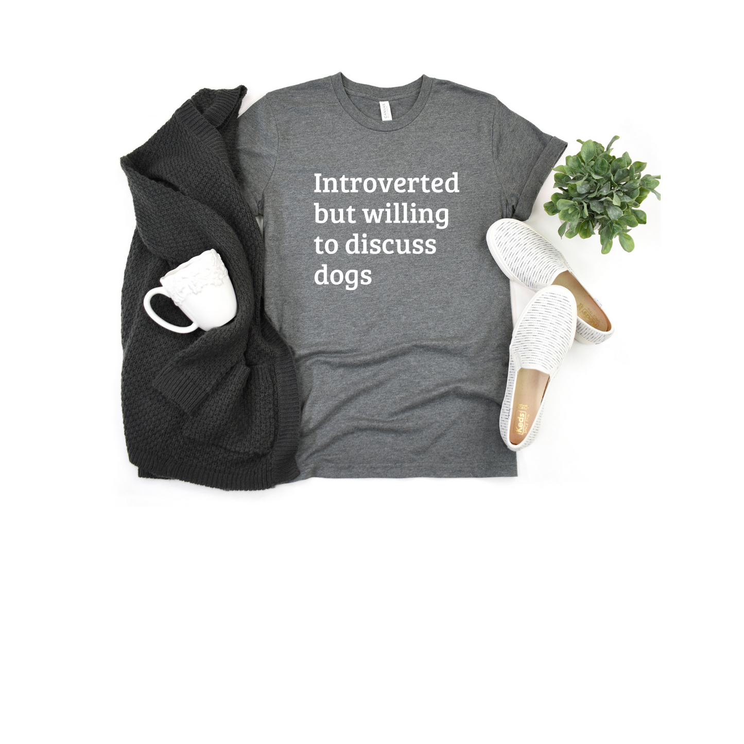 Introverted But Willing to Discuss T-Shirt